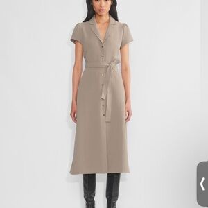 Aritzia wilfred shirt dress